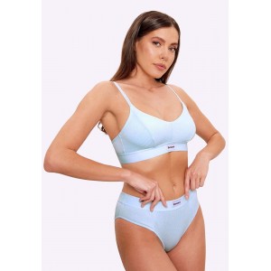 Бюстгальтер жен. Barta голубой Soft bra