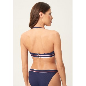 Купальный костюм жен. Lassa синий Balconette bra