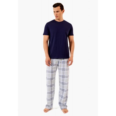 Купить Комплект муж (брюки + футболка (фуфайка) Koddy_9 темно-синий Pajamas