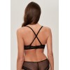 Бюстгальтер жен. Kinta черный Balconette bra