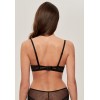 Бюстгальтер жен. Kinta черный Balconette bra