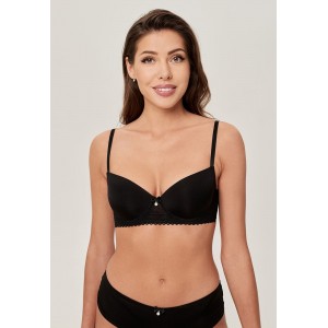 Бюстгальтер жен. Kinta черный Balconette bra