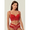 Бюстгальтер жен. Saravena красный Balconette bra