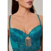 Бюстгальтер жен. Londra зеленый Balconette bra