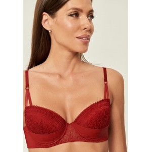 Бюстгальтер жен. Tebaida бордовый Balconette bra